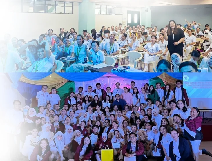 Stellar Academy students and instructors at a review session and graduation ceremony